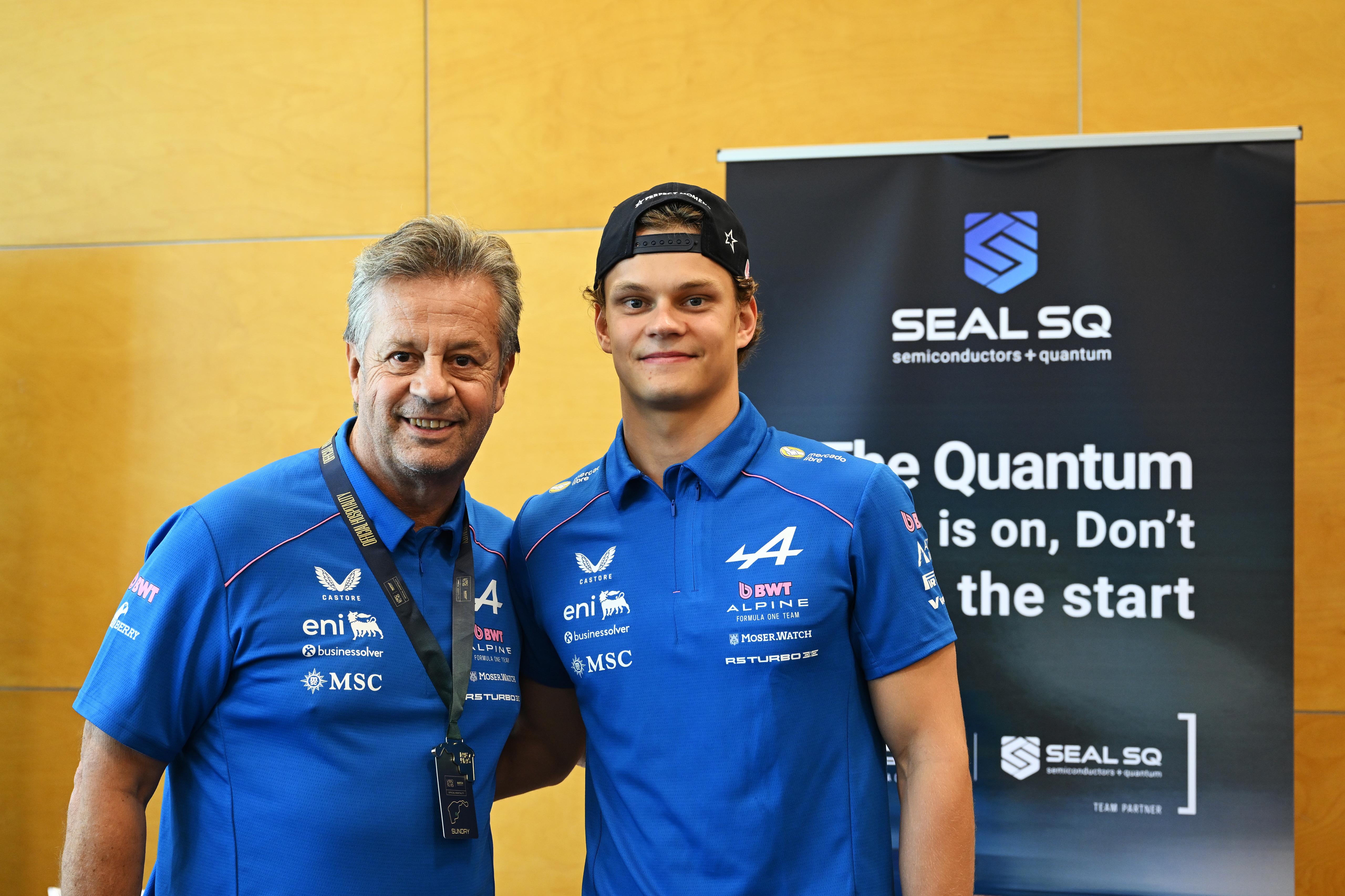 the Formula 1 Tag Heuer Gran Premio De Espana 2026 - SEALSQ