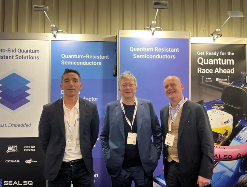 Parrot CEO & SEALSQ General manager at Embedded World 2026