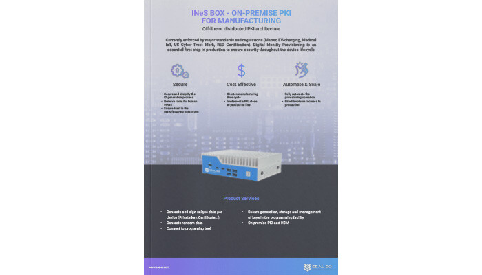 INeS Box Provisioning Manufacturing