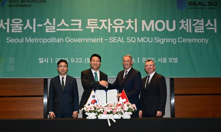 SEALSQ and the Seoul Metropolitan Government Sign MoU to Establish a Post-Quantum Semiconductor Personalization, Research and Design Center in Seoul