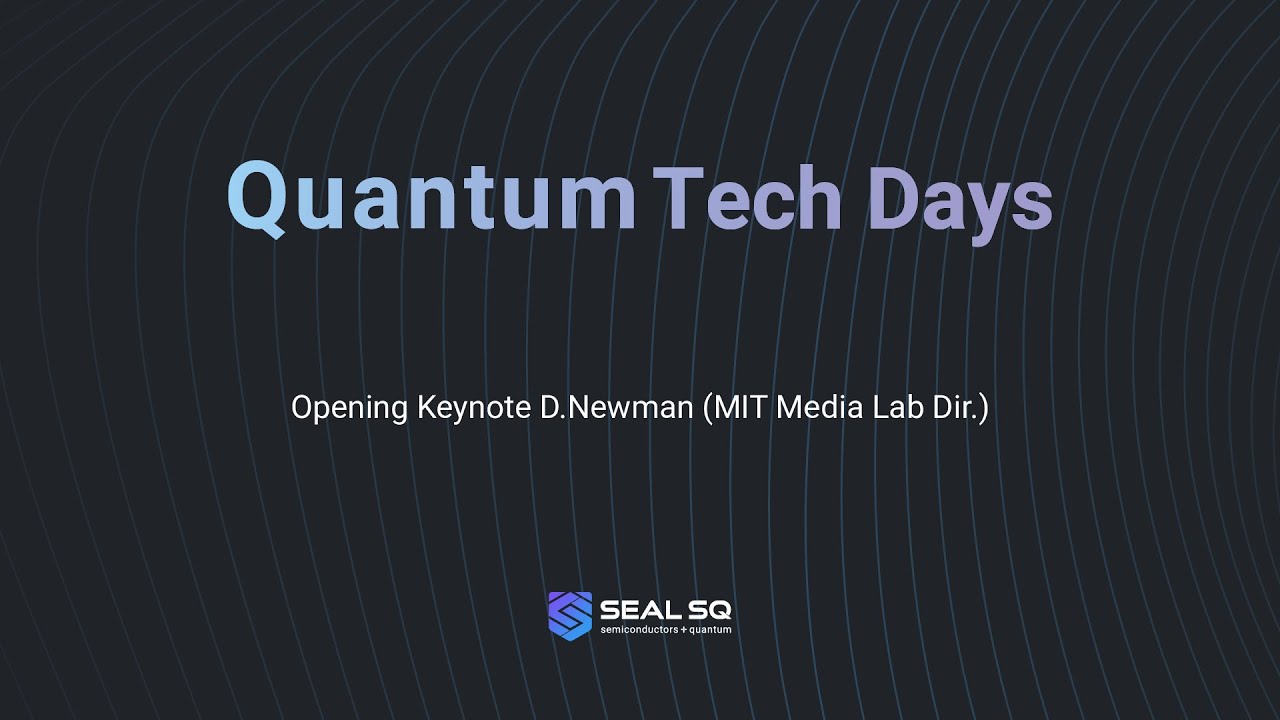 Opening Keynote Dava Newman (MIT Media Lab Dir.)