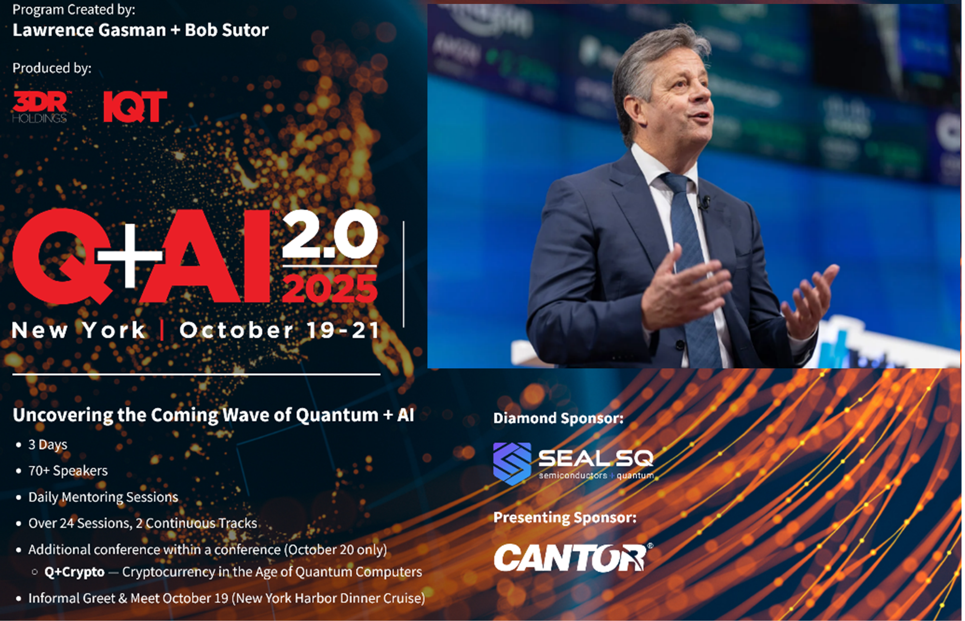 SEALSQ to deliver opening keynote at IQT Quantum+AI 2025 in NYC